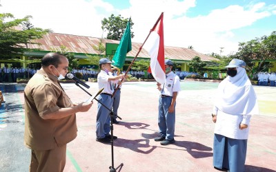 Pelantikan Ketua OSIM MAN Kota Solok Periode 2021/2022