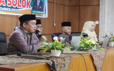 MAN Kota Solok Laksanakan PKKM untuk Penguatan Mutu Data Kelola dan Pembelajaran di Madrasah