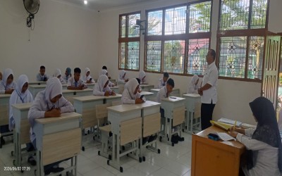 Hari Pertama ASAS di MAN Kota Solok dimulai, Ujian Berbasis Digital Kejar Mutu dan Integritas