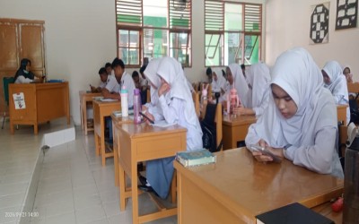 Persiapkan Siswa Menuju Perguruan Tinggi, 200 Siswa MAN Kota Solok Ikuti Uji Coba TKA BP 2026