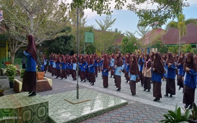 Peringati HAN ke-41, MAN Kota Solok Tingkatkan Kebugaran Lewat Rabu Sehat