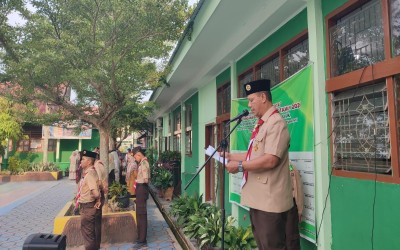 Pagusdam MAN Kota Solok Laksanakan Upacara Hari Pramuka ke-65 Tahun 2026